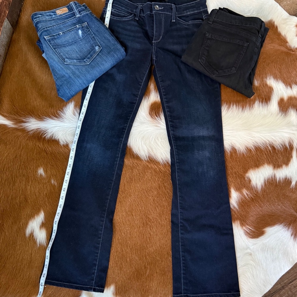 BUNDLE Premium Denim Jeans - 3 Pair | Joe's Jeans + Paige | All Size 27 | Y2K - Picture 10 of 16